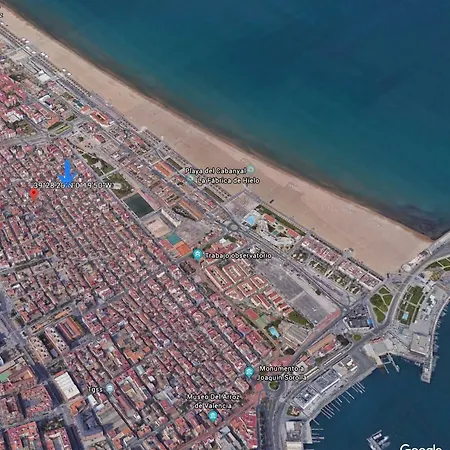 La Casita Azul De La Playa Apartment Valencia Exterior photo